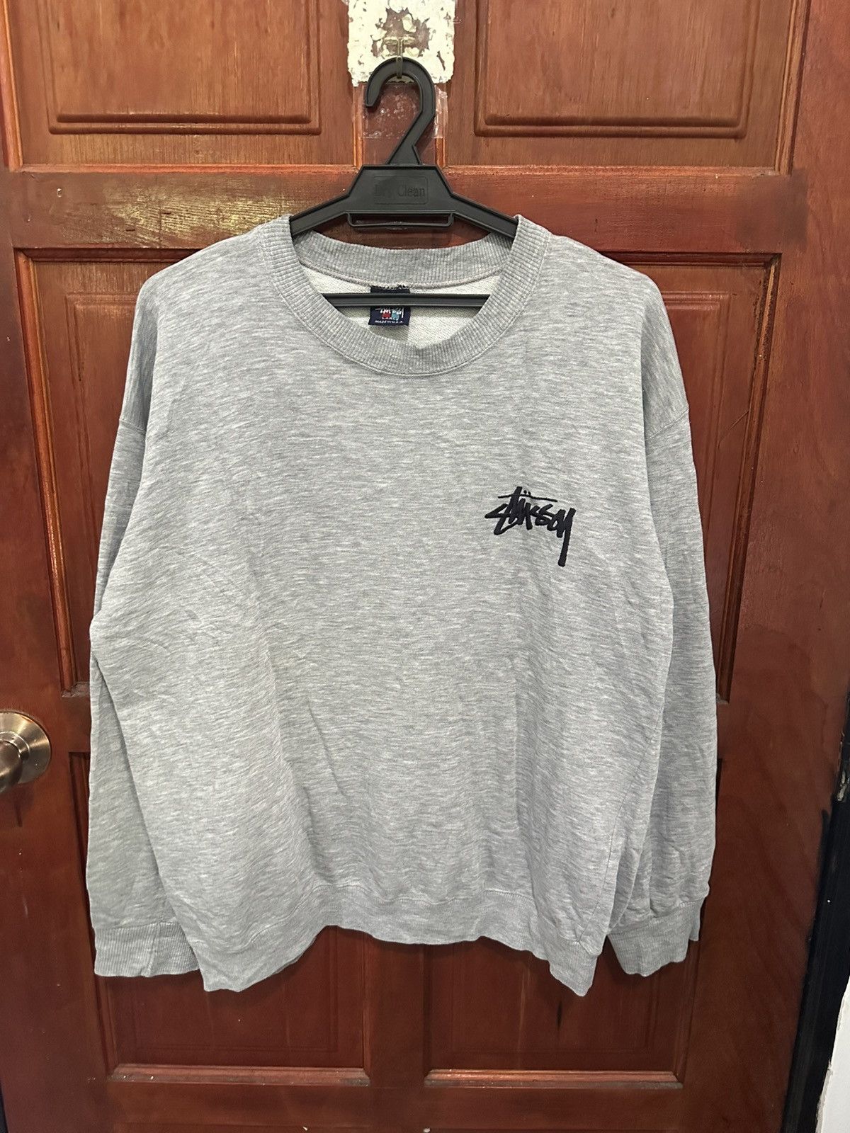 Vintage 90s Stussy Grey Sweatshirt