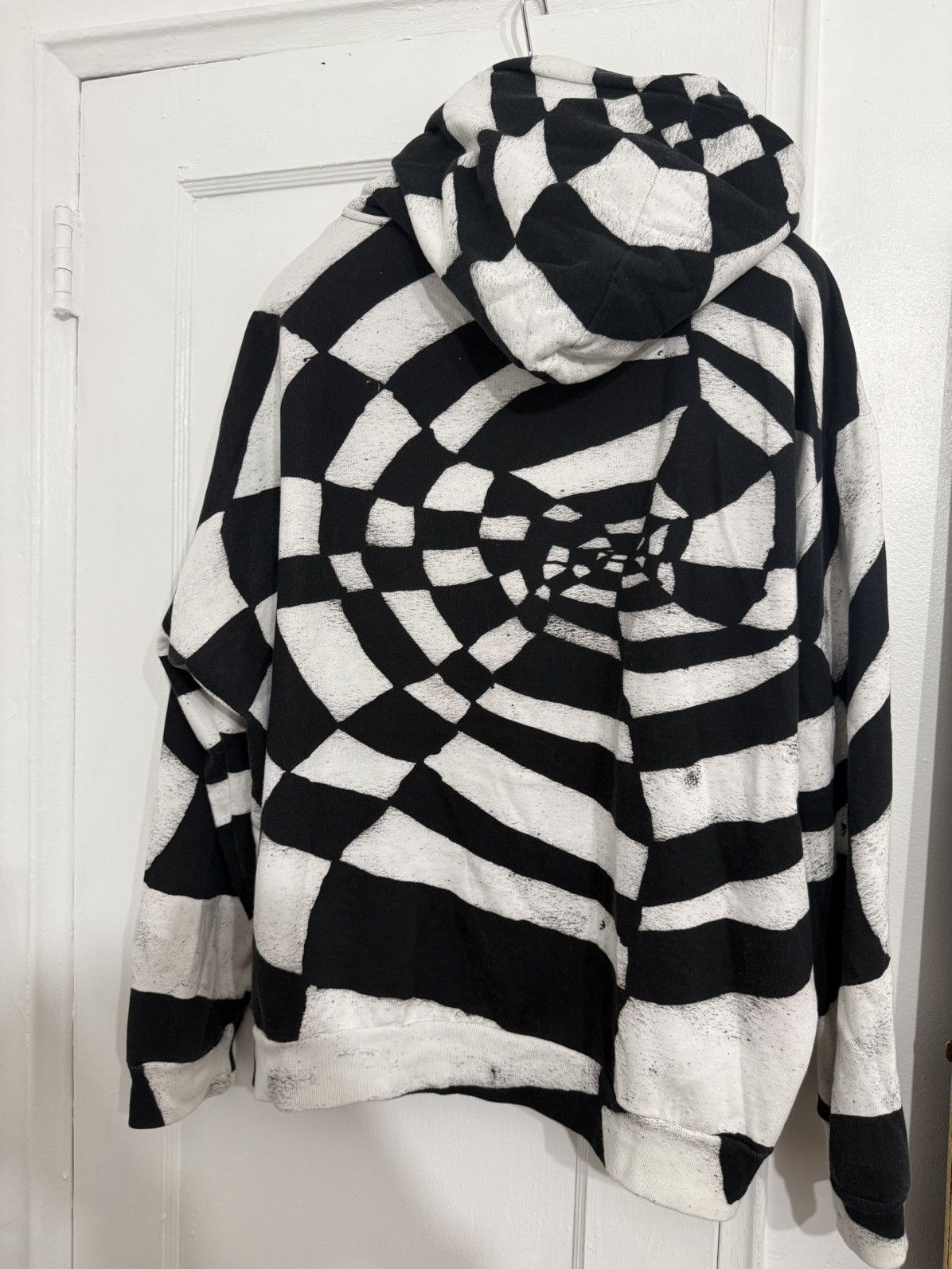 Celine S/S22 Harry Wyld Spiderweb Hoodie Size US S / EU 44-46 / 1 - 8 Thumbnail