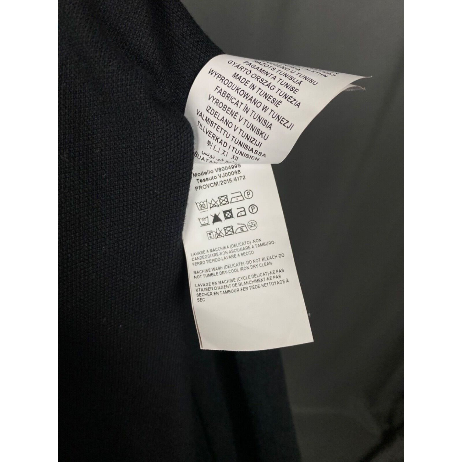 Versace Versace Collection Small Logo Men's Black Polo T-Shirt Size Size US S / EU 44-46 / 1 - 12 Thumbnail