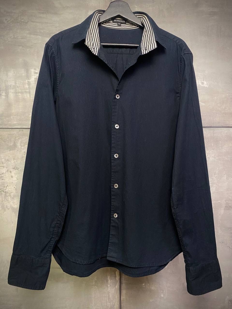 Ann Demeulemeester Stripes collar long shirt M Size US M / EU 48-50 / 2 - 2 Thumbnail