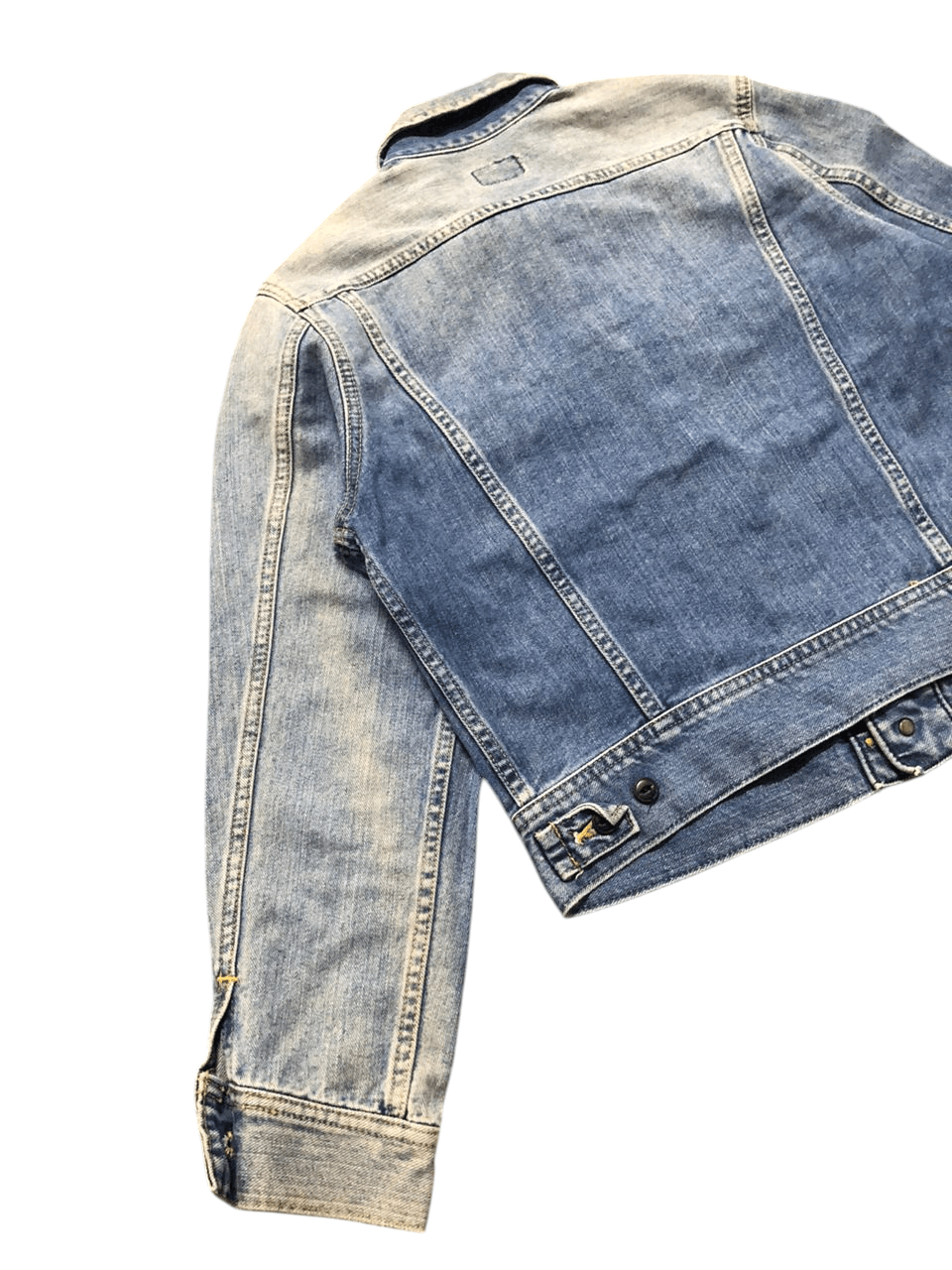 Lee Vintage Lee Left Hand Denim Truckers Jacket Faded Size US S / EU 44-46 / 1 - 10 Thumbnail