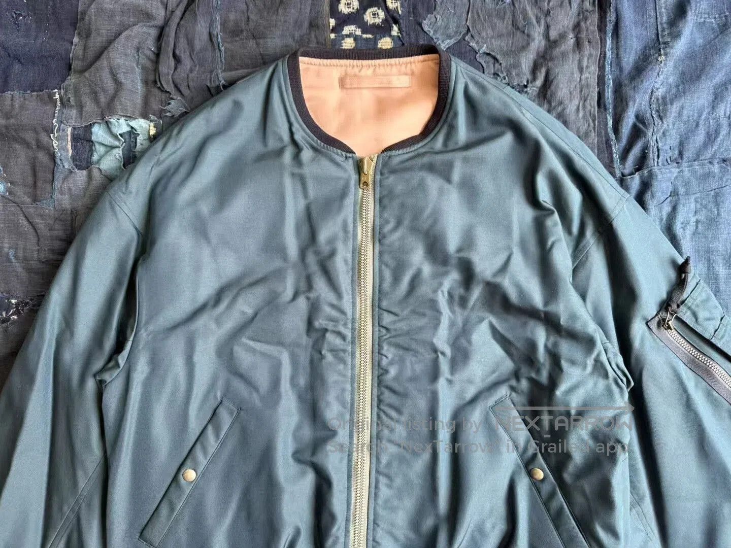 Visvim visvim thorson jacket ma1 silk reversible. Size US L / EU 52-54 / 3 - 7 Thumbnail