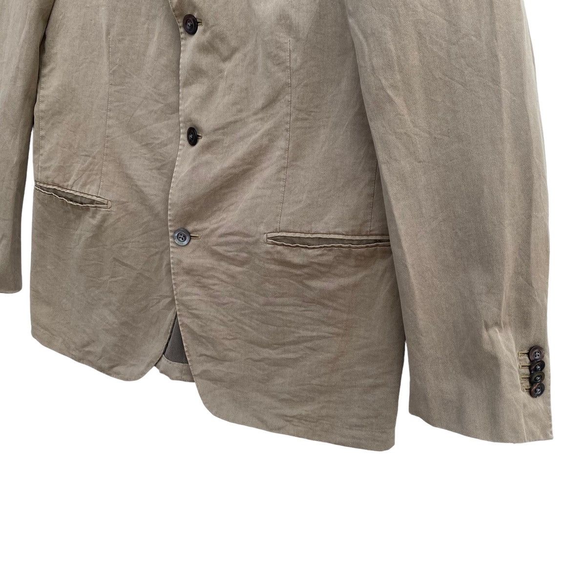 Boglioli × Brunello Cucinelli × Loro Piana 🔥BOGLIOLI Formal Blazer/Coat Jacket Luxury Designer Sz52 Size 52R - 3 Thumbnail