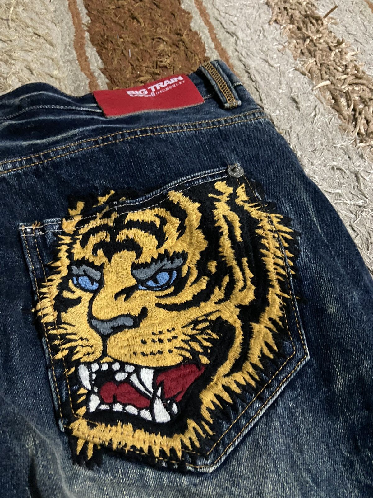 Le Grande Bleu (L.G.B.) Big Train Takahashi Denim Jeans Size US 36 / EU 52 - 7 Thumbnail