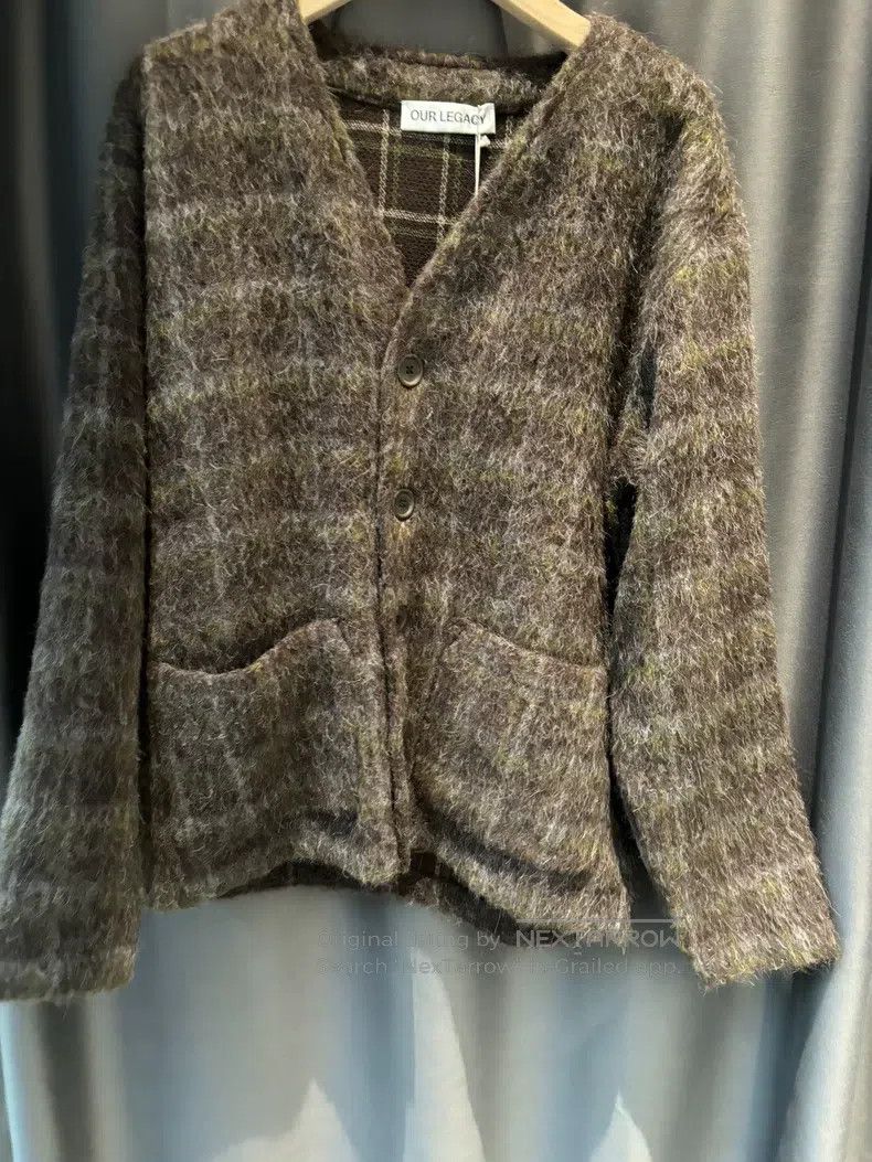 Our Legacy Our Legacy Plaid wool cardigan Size US S / EU 44-46 / 1 - 1 Thumbnail