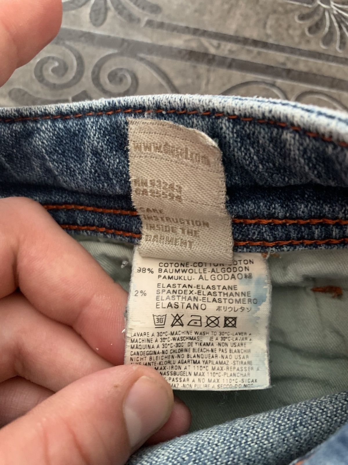 Diesel × Hysteric Glamour × If Six Was Nine Rare vintage If Six Was Nine Style Flared Diesel jeans Y2K Size US 33 - 11 Thumbnail