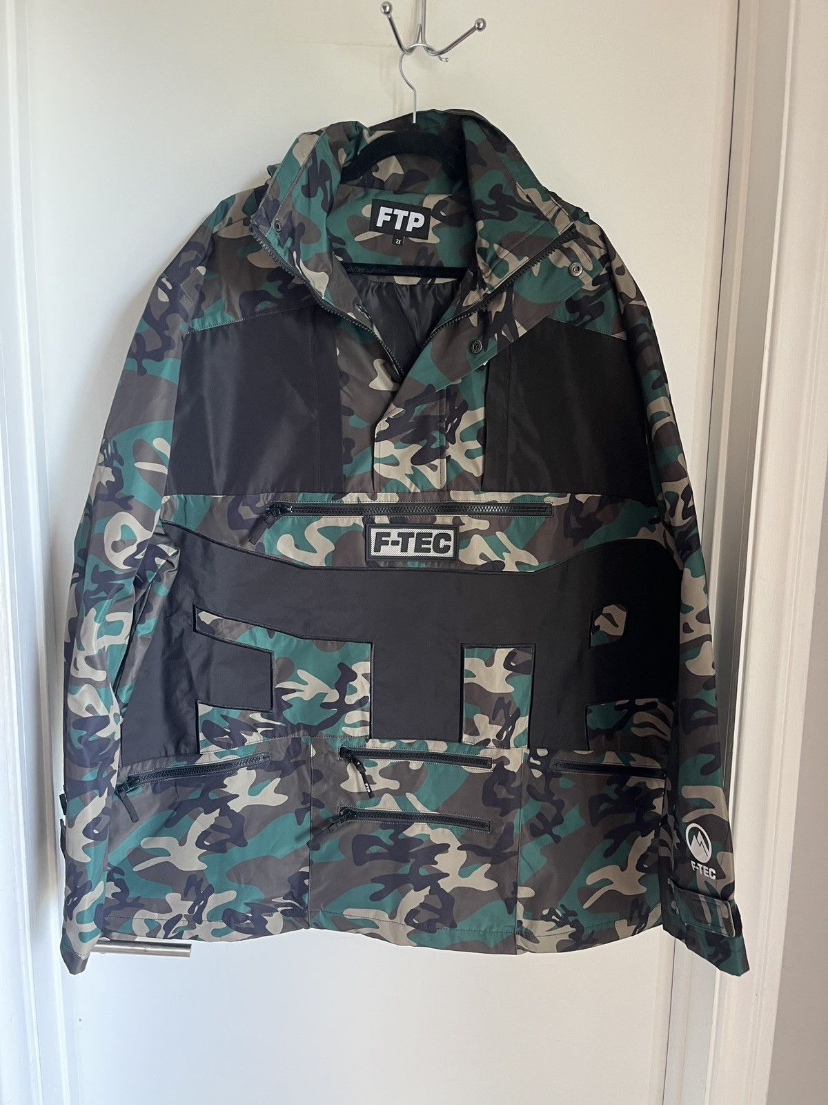 Fuck The Population Fuck the Population F-Tec Anorak Woodland Camo 2XL Size US XXL / EU 58 / 5 - 1 Thumbnail