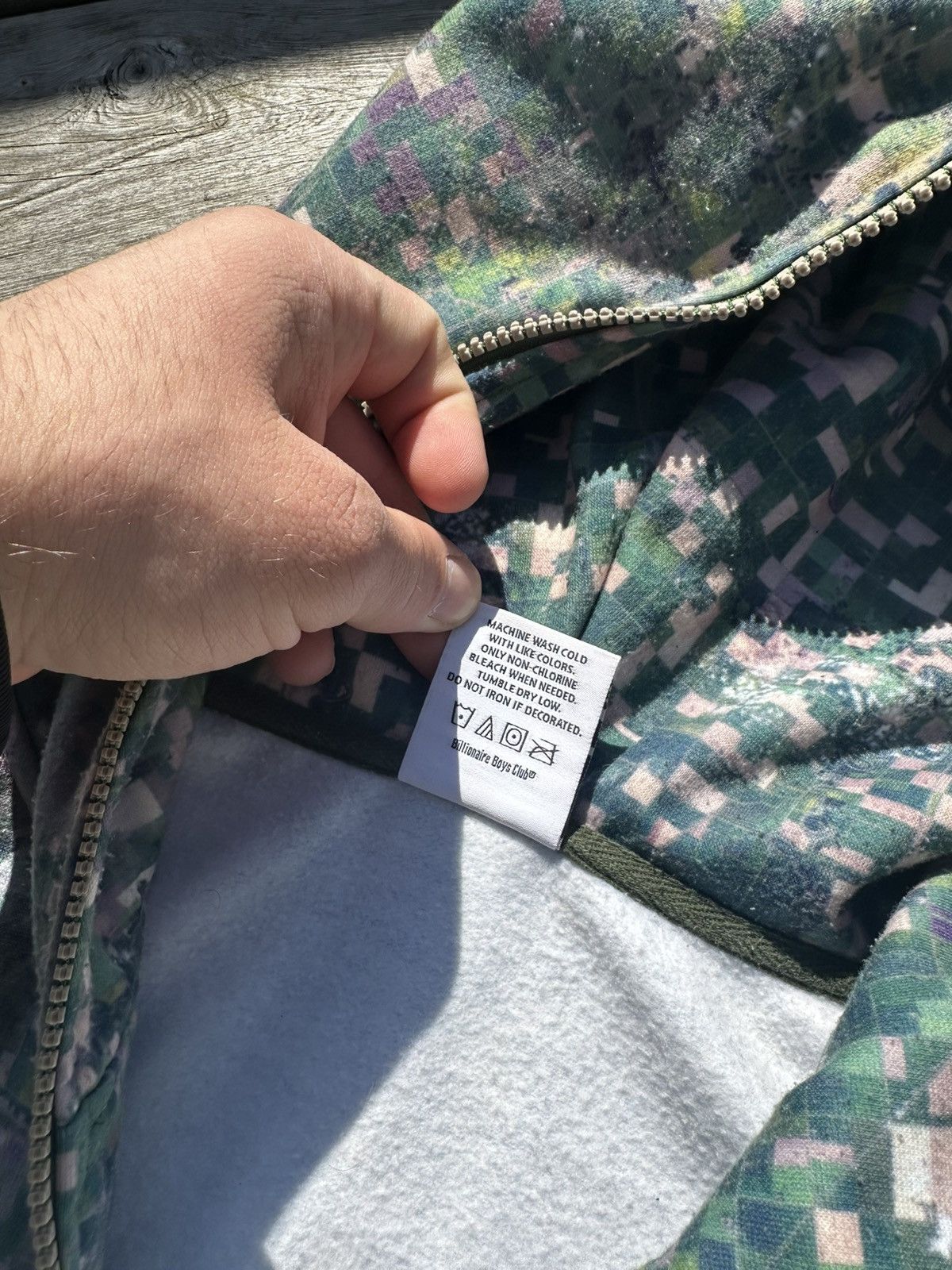 Billionaire Boys Club Billionaire Boys Club Camo zip-hoodie - Size Large Size US L / EU 52-54 / 3 - 13 Thumbnail