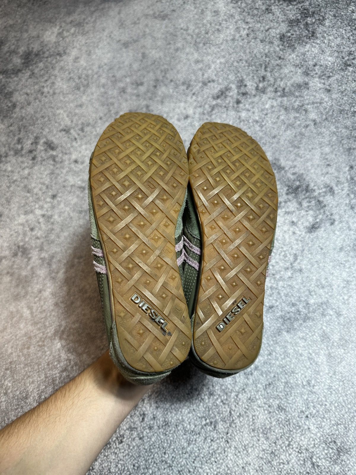 Diesel Y2K Vintage Diesel Leather Sneakers Avant Garde Style USA Size US 7 / IT 37 - 6 Thumbnail