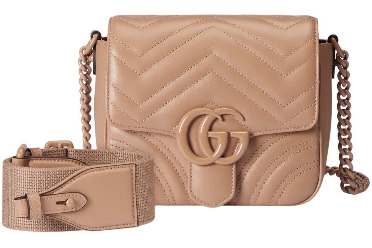 Gucci o1la5ras0526 Size: OS / GG Marmont Handbag in Camelia Size ONE SIZE - 1 Preview