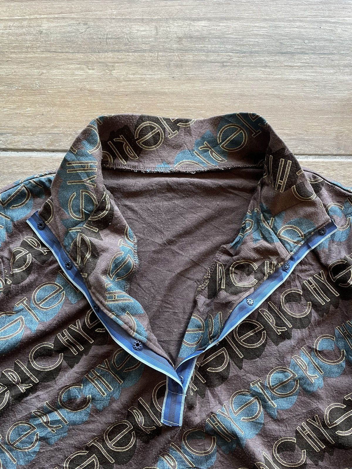Hysteric Glamour × Vintage Hysteric Glamour Script Overprint Shirt Size S / US 4 / IT 40 - 4 Thumbnail