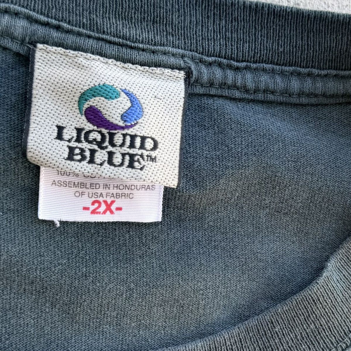 Liquid Blue Vintage Pink Floyd Band Tank Top Liquid Blue Y2K Size US XXL / EU 58 / 5 - 4 Thumbnail