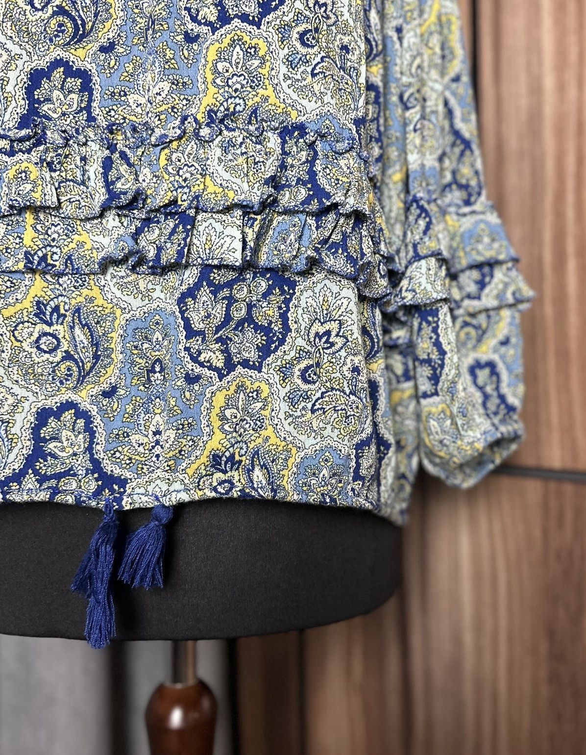 Denim & Supply Ralph Lauren Denim & Supply Ralph Lauren Viscose Blouse Shirt Tunic XS Size XS / US 0-2 / IT 36-38 - 4 Thumbnail