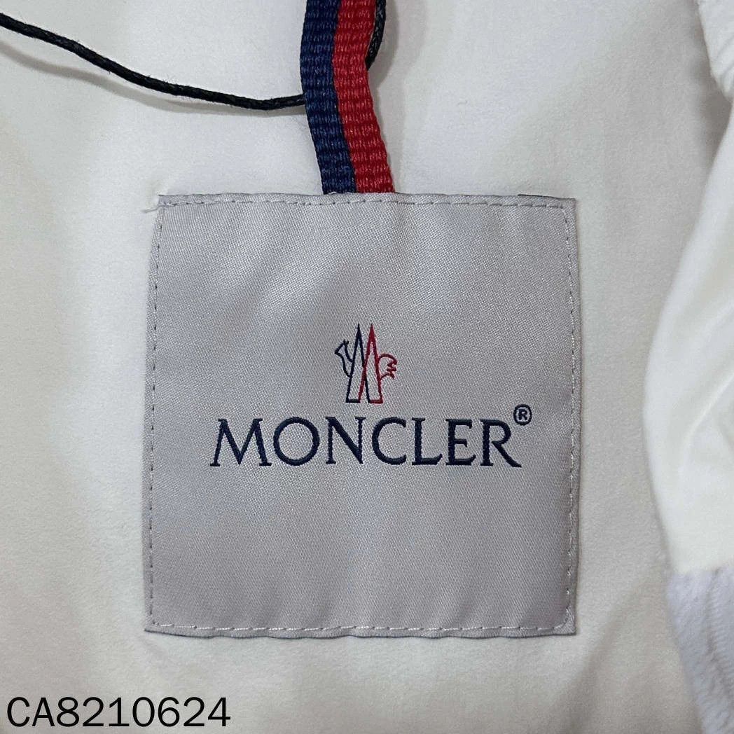 Moncler Moncler new light beige colorblock down jacket women's 0 Size XS / US 0-2 / IT 36-38 - 6 Thumbnail