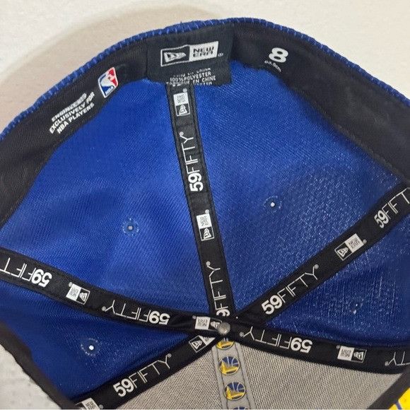 New Era NEW ERA GOLDEN STATE WARRIORS NBA DRAFT OFFICIAL FITTED SZ 8 Size ONE SIZE - 7 Thumbnail