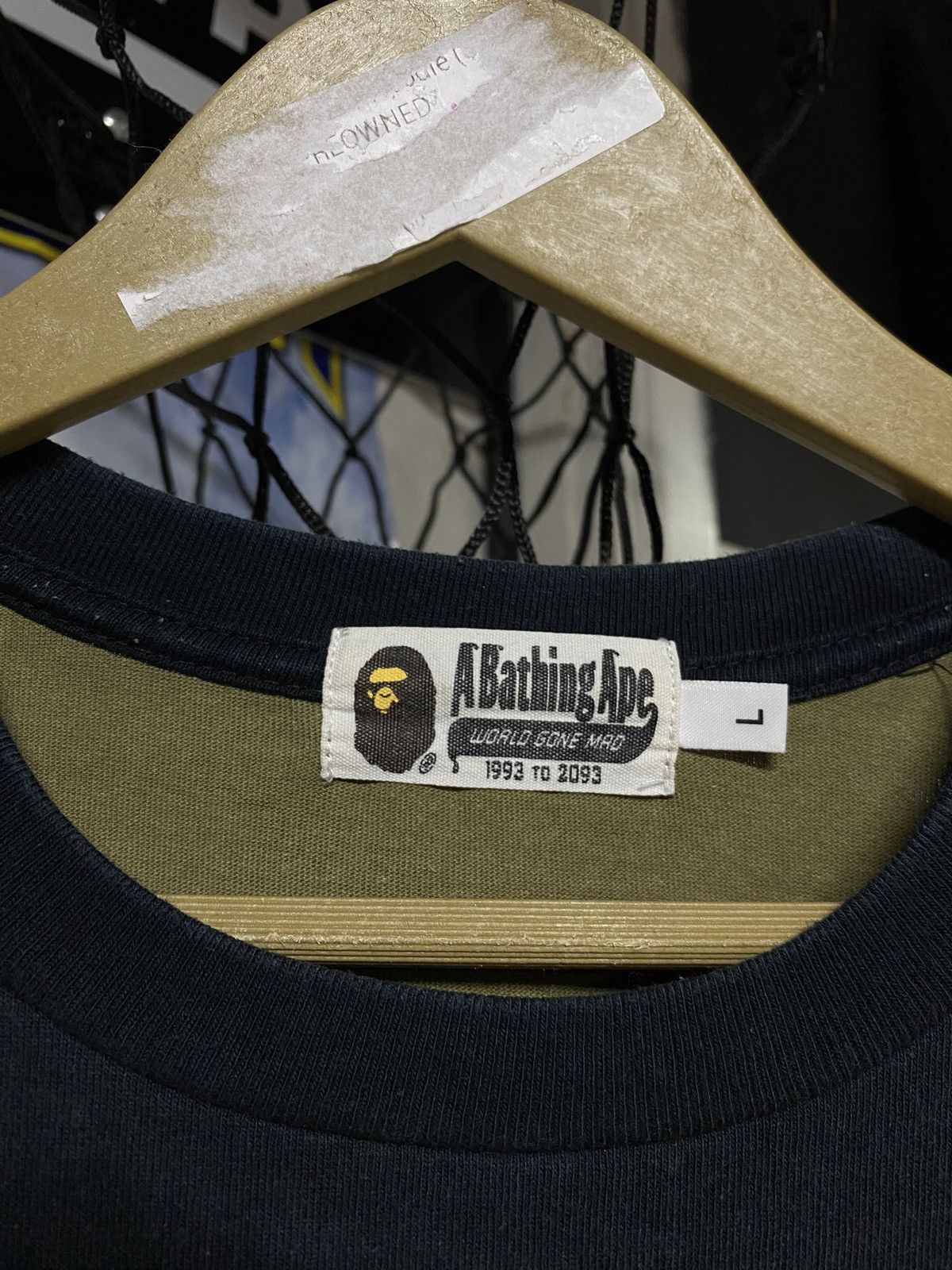 Bape A Bathing Ape Green Camo Bape T-Shirt Fits Medium Size US M / EU 48-50 / 2 - 4 Thumbnail