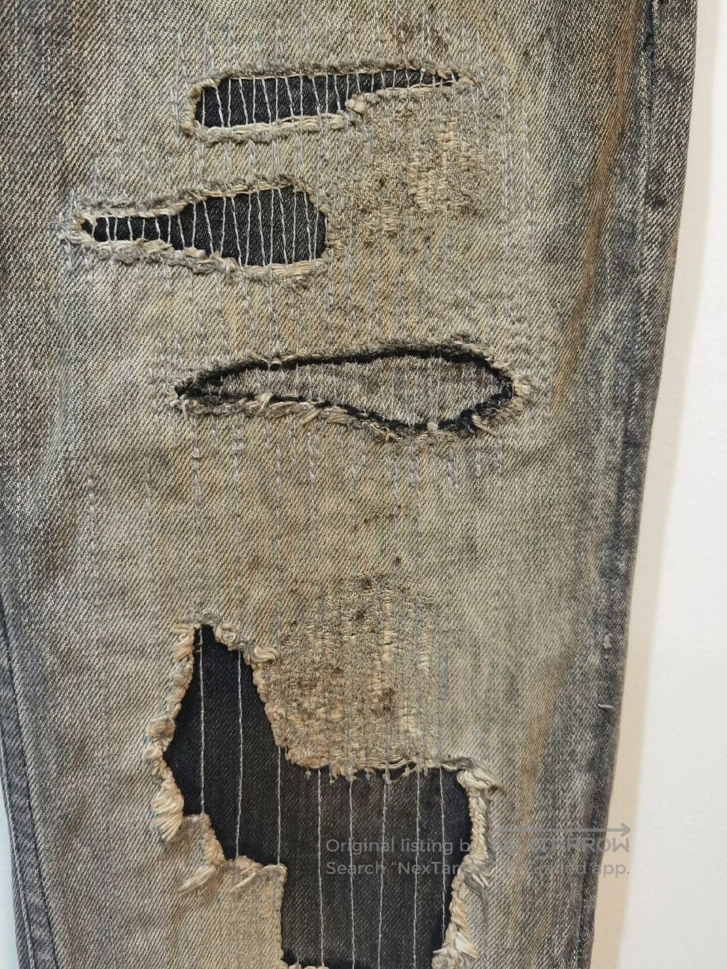 Number (N)ine stylish distressed denim pants from number nine. Size US 40 / EU 56 - 6 Thumbnail