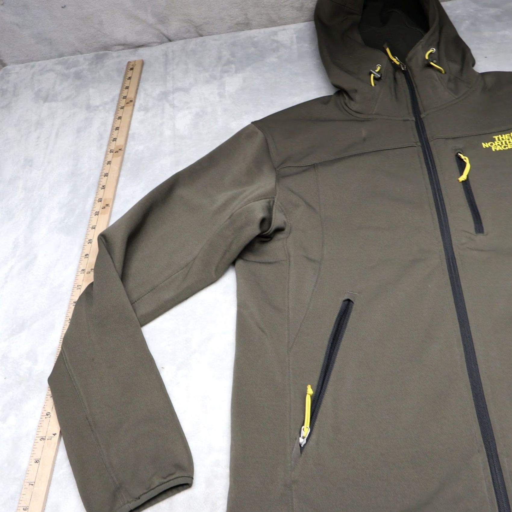 The North Face North Face Jacket Mens Medium Green FlashDry Hooded Full Zip Outdoor Hiking Size US M / EU 48-50 / 2 - 2 Thumbnail