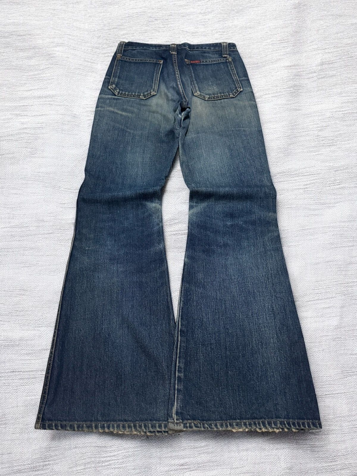 Hysteric Glamour Vintage Retro Blue Way Bell Bottom Boot Cut Flared Denim Size US 26 / EU 42 - 2 Thumbnail