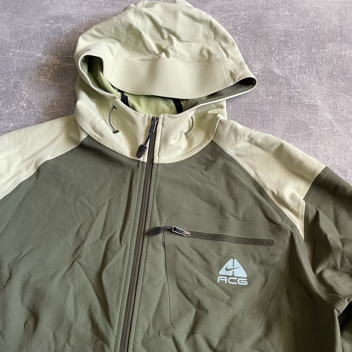 Nike Nike ACG ski jacket vintage gorpcore hooded termo acg khaki Size L / US 10 / IT 46 - 2 Thumbnail