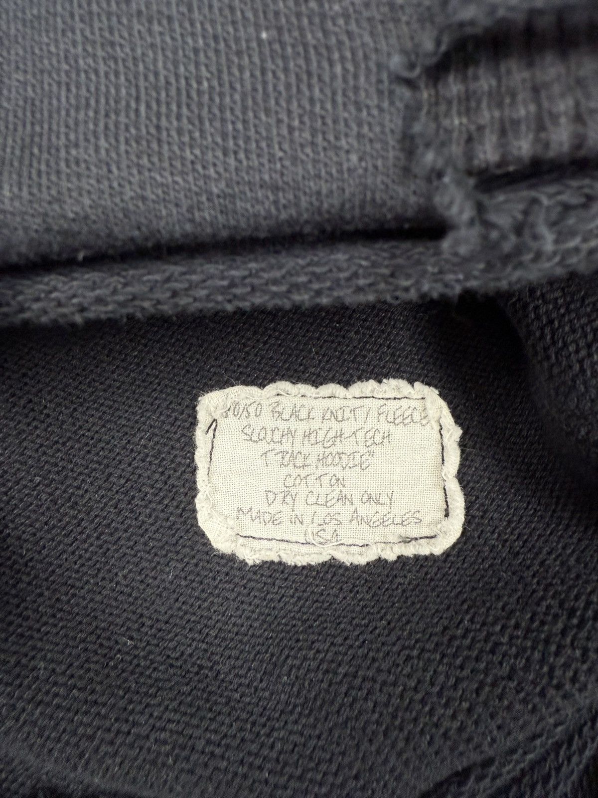 Greg Lauren 50/50 Slouchy High-Tech Track Hoodie Size US L / EU 52-54 / 3 - 5 Thumbnail