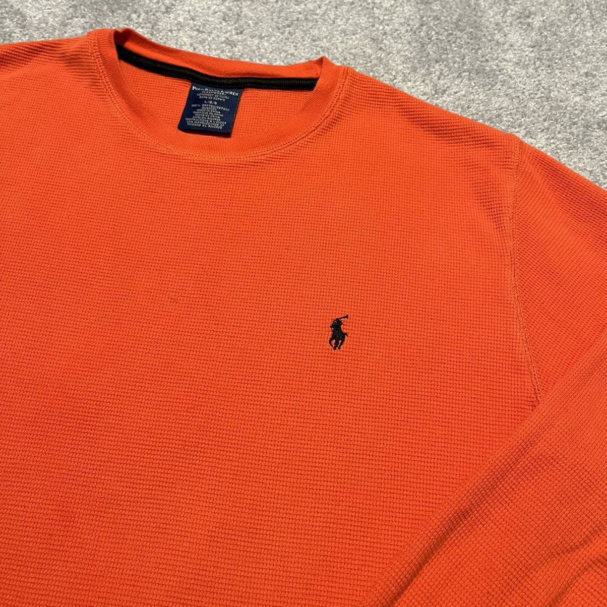 Polo Ralph Lauren Vintage Polo Ralph Lauren Small Logo Thermal Longsleeve Tee Size US L / EU 52-54 / 3 - 2 Thumbnail