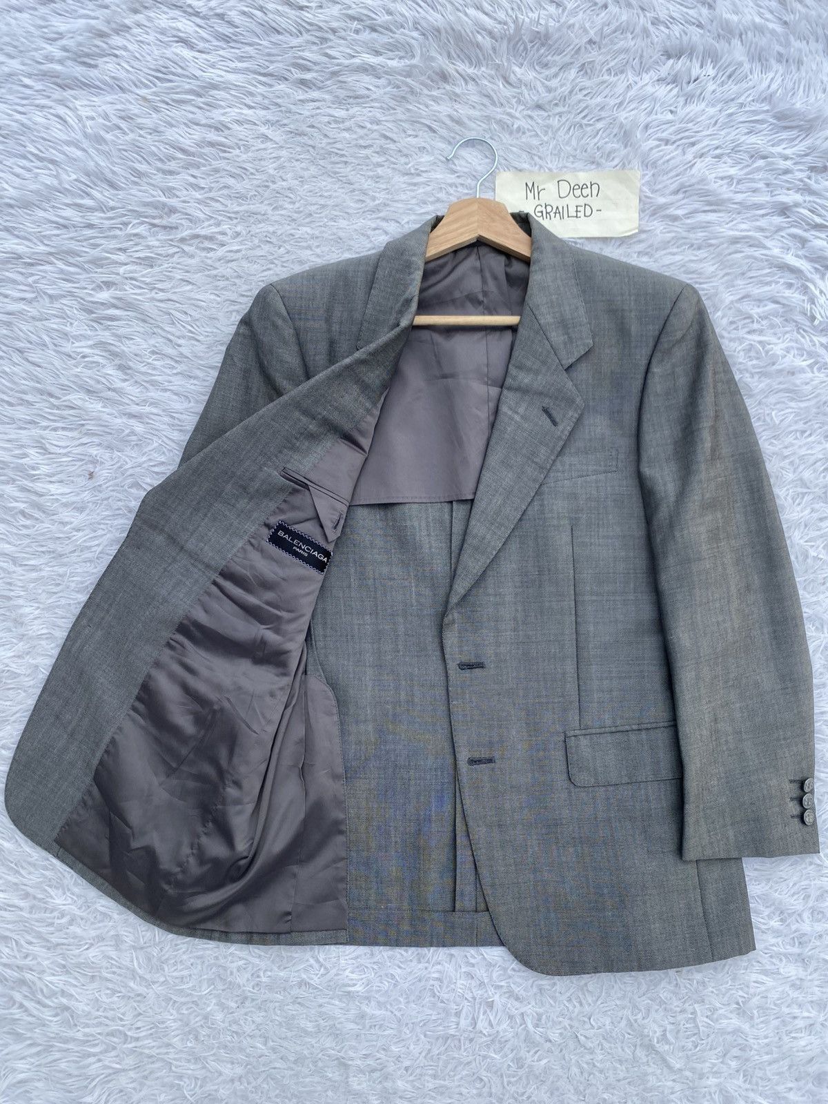 Balenciaga Rare Vintage 90s Balenciaga Blazer Size 36S - 5 Thumbnail