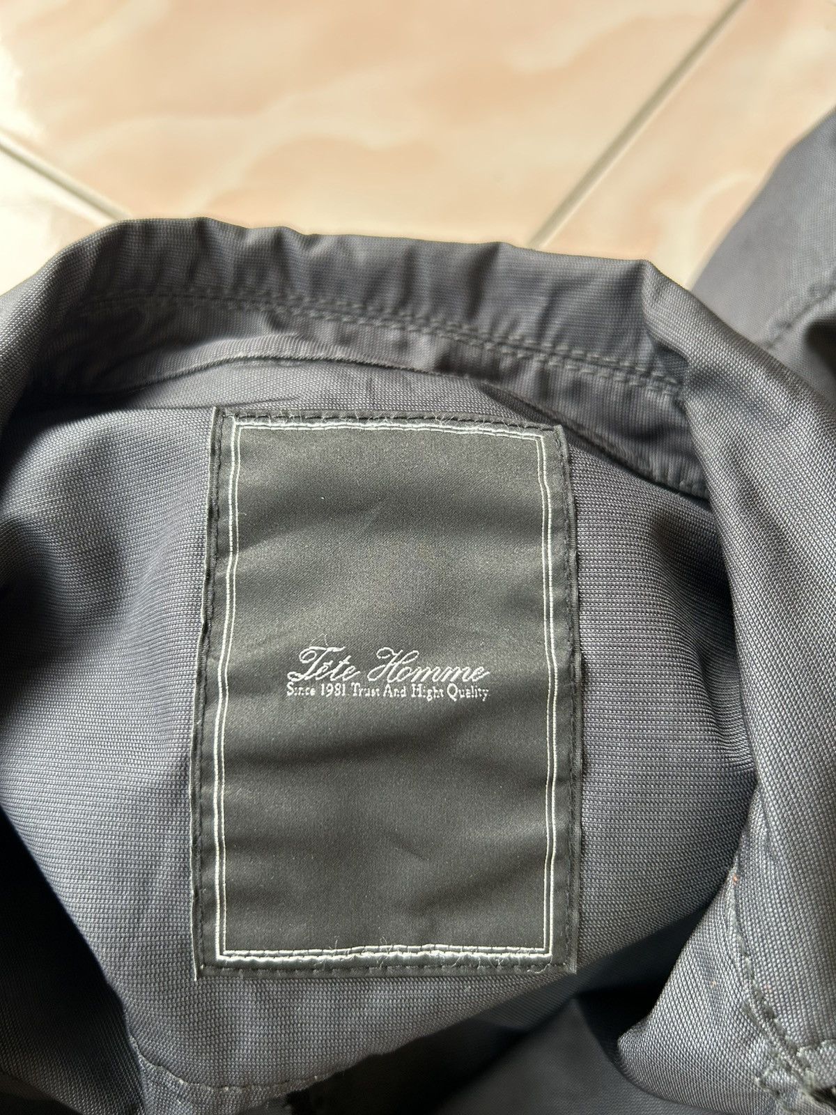 Tete Homme Tete Homme Zip Up 3Q Sleeves Jacket Size US XS / EU 42 / 0 - 8 Thumbnail
