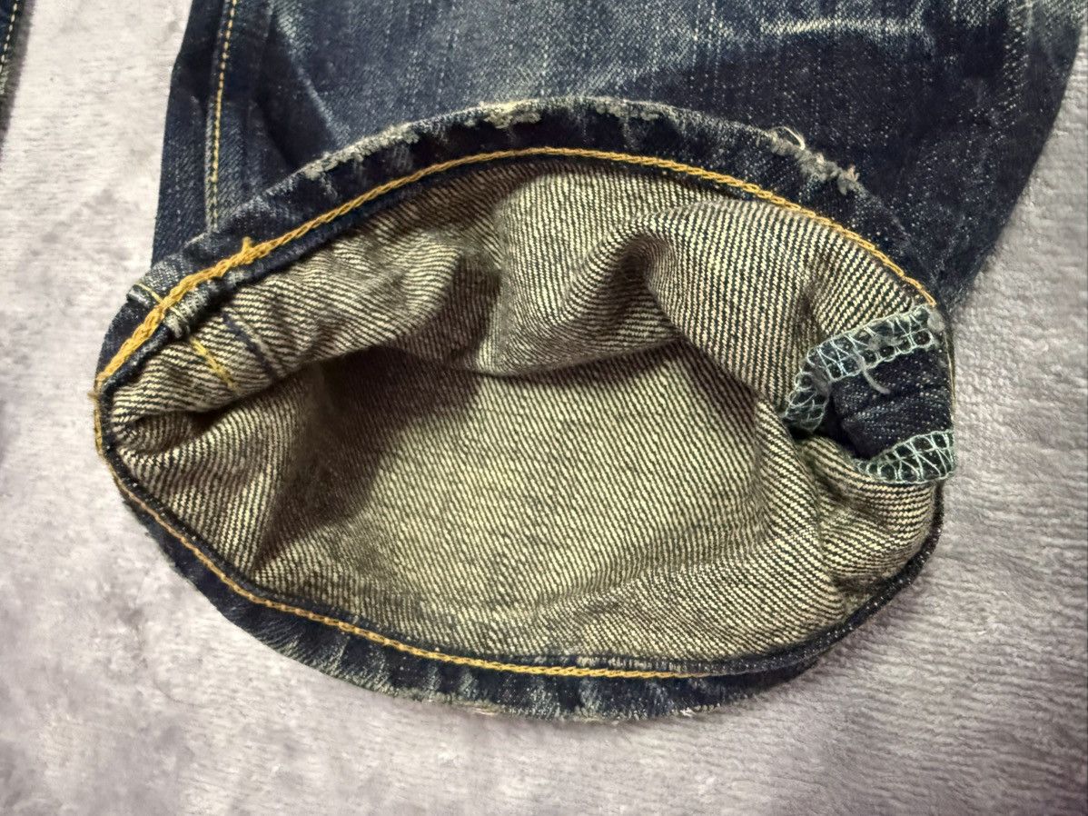 Japanese Brand Takeo Kikuchi Japan Claw Mark Mud Wash Loose Jeans Size US 34 / EU 50 - 9 Thumbnail