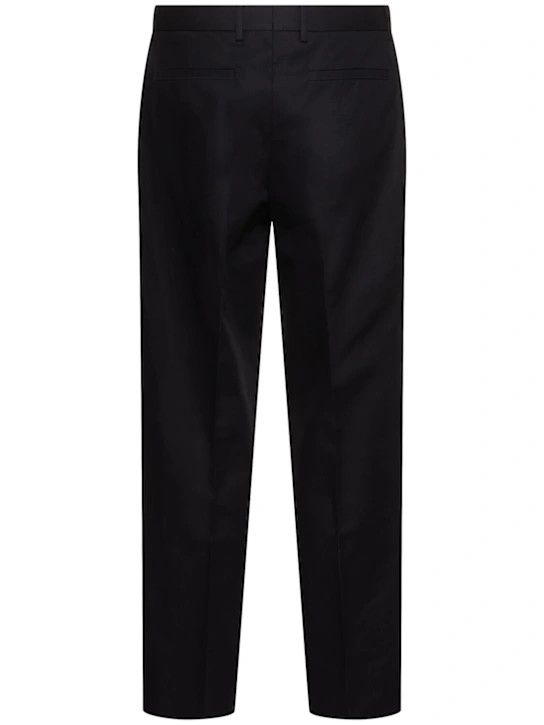 Z Zegna o1lsvrm0525 Cotton & Linen Pants in Navy Blue Size US 38 / EU 54 - 2 Thumbnail