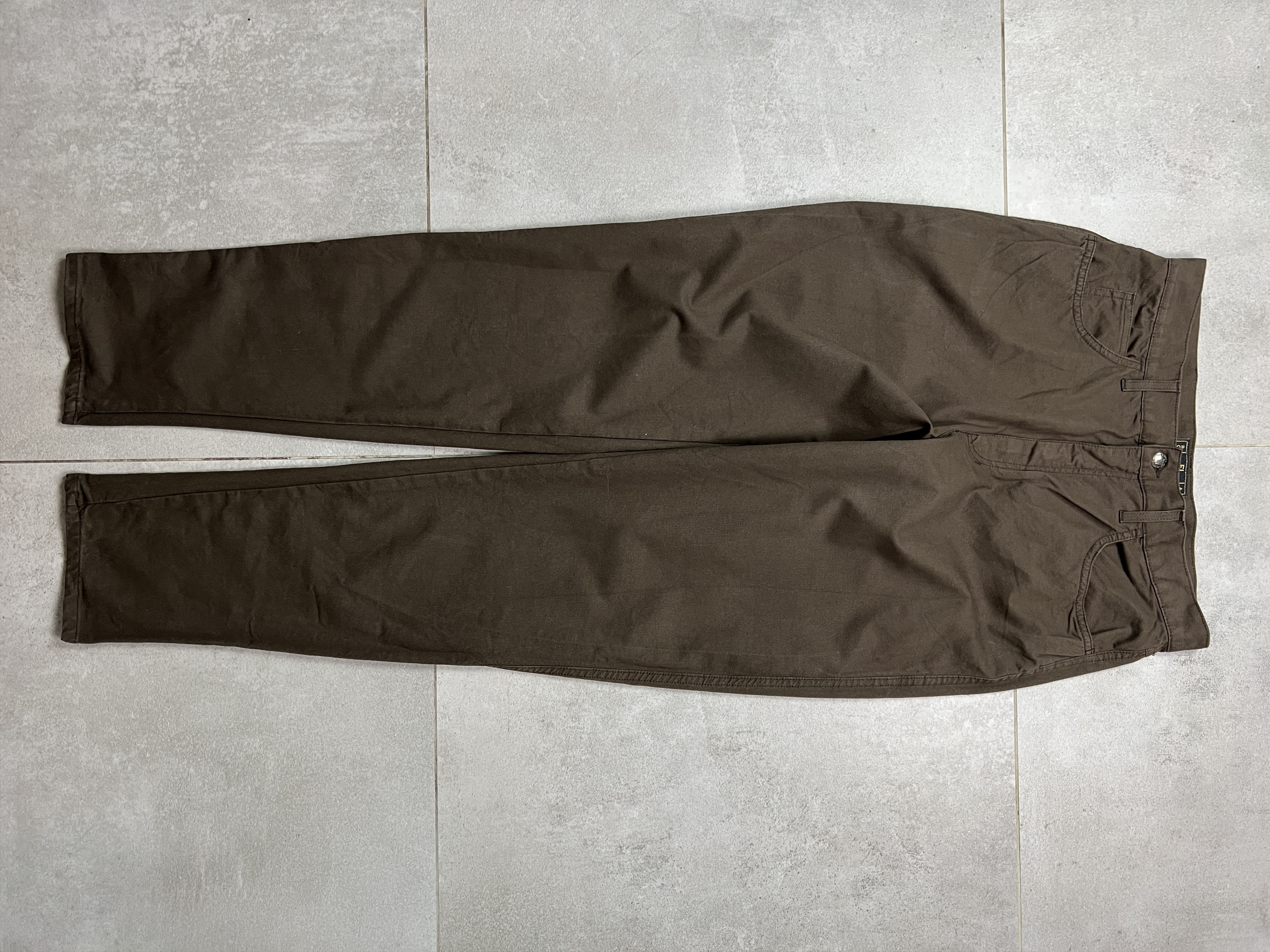 image of Archival Clothing x Fendi Roma Jeans in Brown, Men's (Size 34)