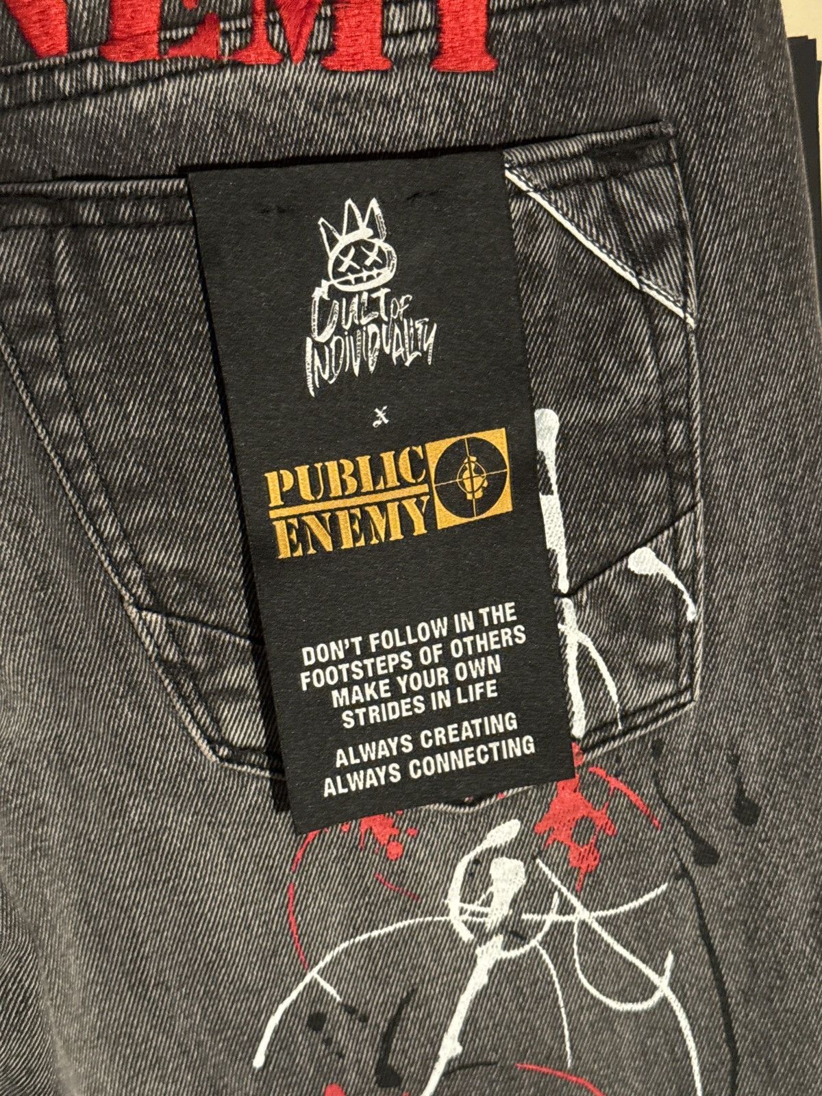 Cult Of Individuality × Public Enemy Cult Of Individualty X Public Enemy Size US 34 / EU 50 - 4 Thumbnail