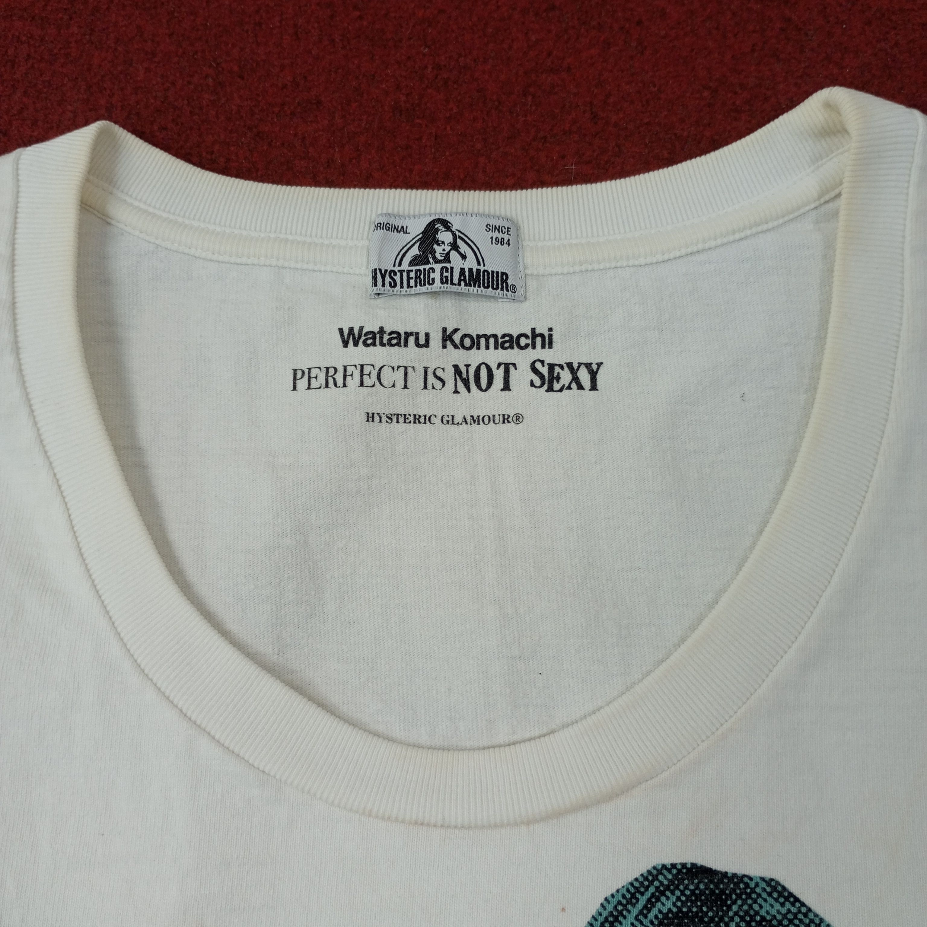 Hysteric Glamour Hysteric Glamour Wataru Komachi Japan Brand Tshirt c223n10 Size US M / EU 48-50 / 2 - 3 Thumbnail