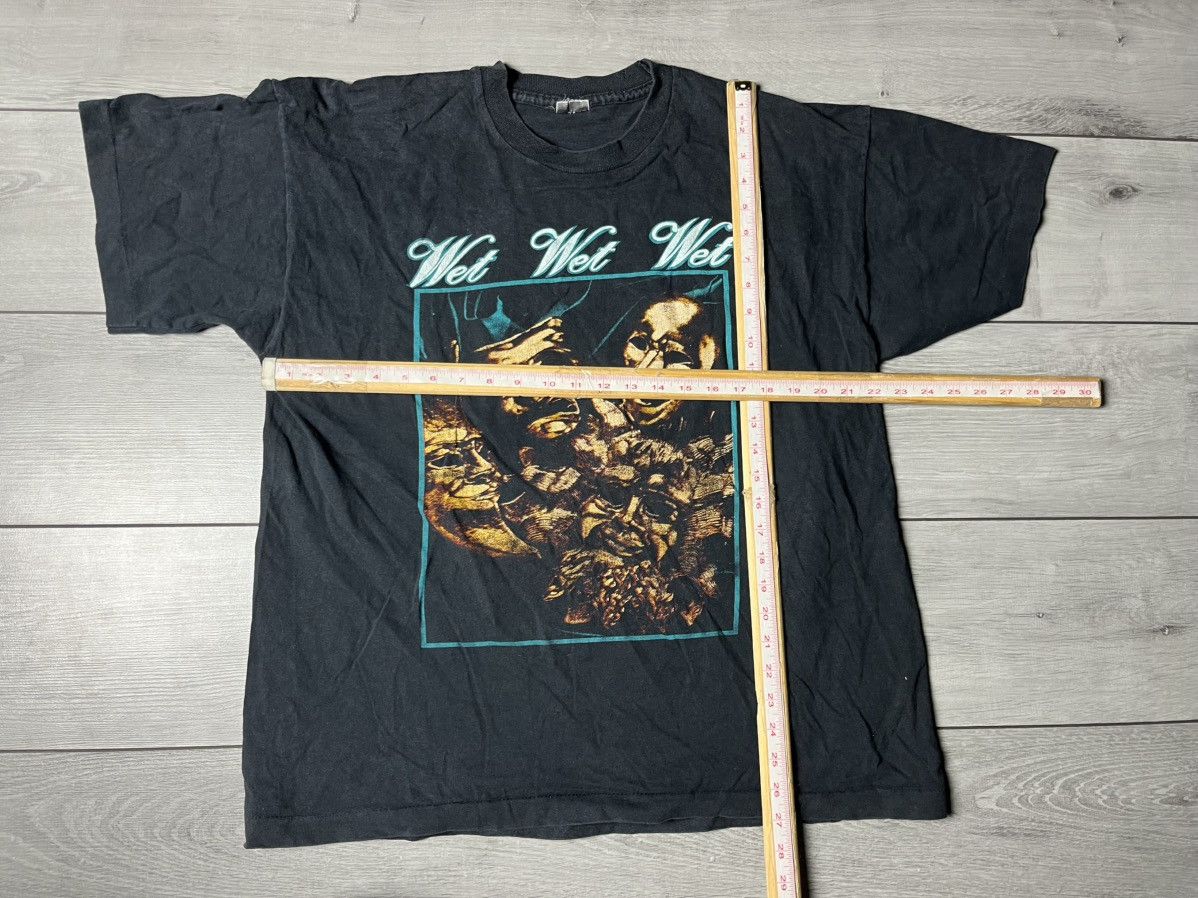 Band Tees Wet Wet Wet Vintage 1992 High on The Happy Side Tour T Shirt Size US L / EU 52-54 / 3 - 5 Thumbnail