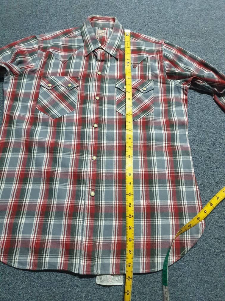 Japanese Brand 💥Sugarcane checkered Japanese brand western shirt Size US L / EU 52-54 / 3 - 12 Thumbnail