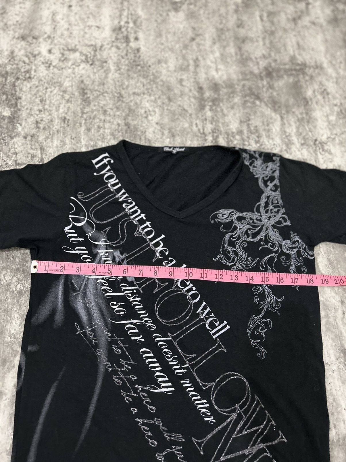 14th Addiction × If Six Was Nine × Le Grande Bleu (L.G.B.) Japanese Clash Ahead Poem Tshirt Size US M / EU 48-50 / 2 - 8 Thumbnail