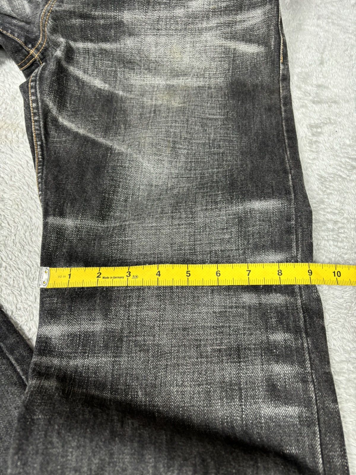 Maison MIHARA YASUHIRO Miharayasuhiro Denim Faded Jeans. S0358 Size US 30 / EU 46 - 13 Thumbnail