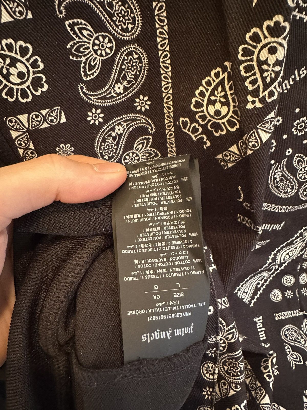 Palm Angels Palm Angels Paisley Jacket Size US L / EU 52-54 / 3 - 7 Thumbnail