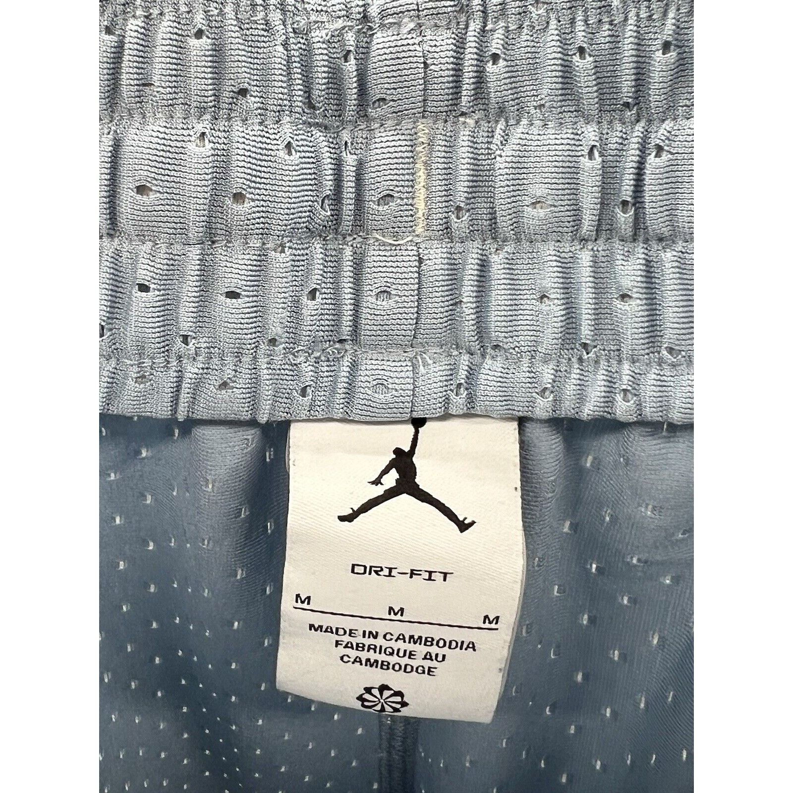 Jordan Brand Jordan Dri Fit Diamond Shorts Baby Blue/Coconut DX1487-436 Size US 34 / EU 50 - 3 Thumbnail