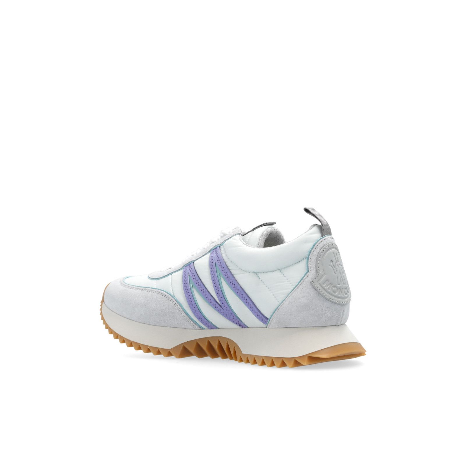 MONCLER Women's Pacey White/Purple Sneakers New (Women's siz