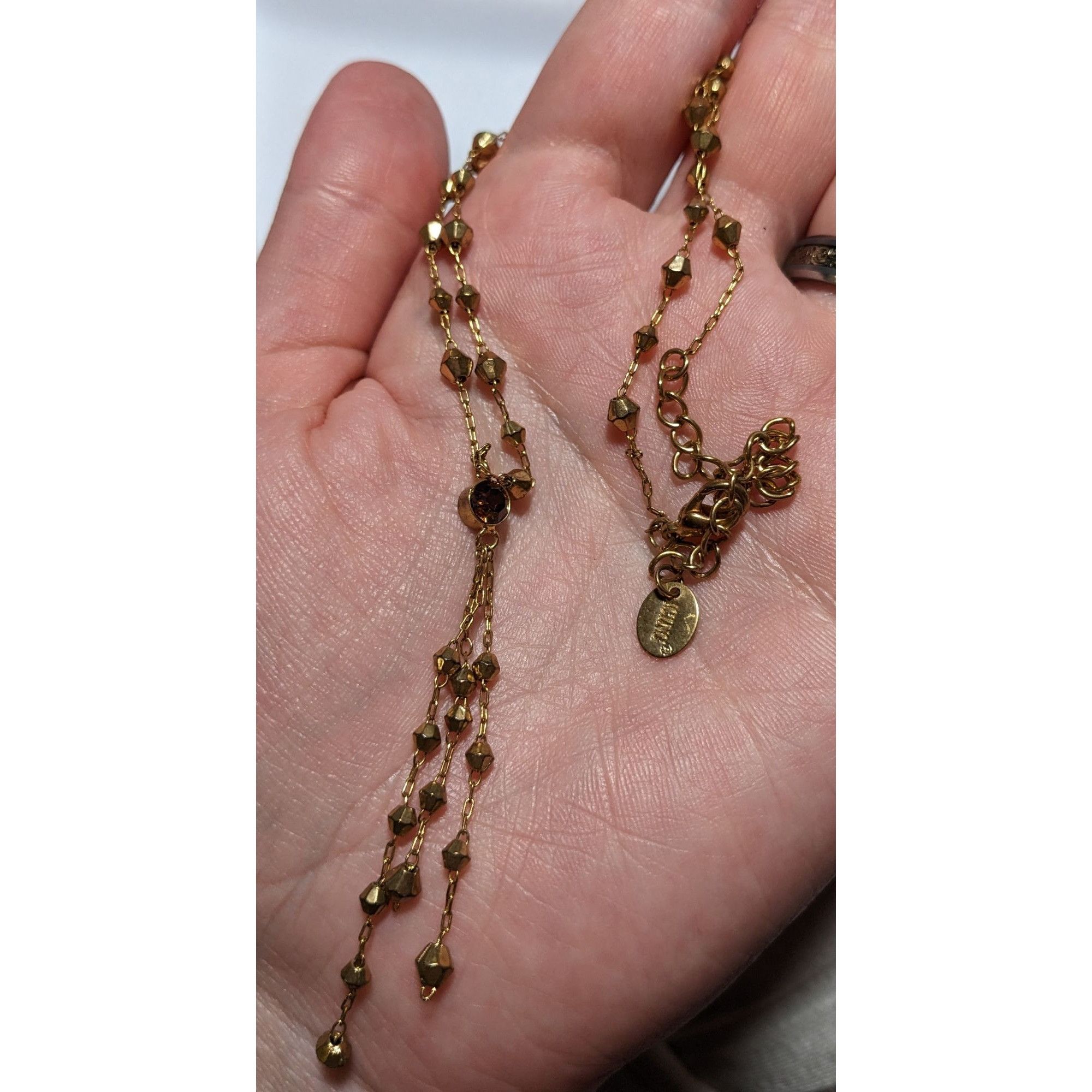 Other Y2K Icing Gold Beaded Tassel Necklace Size ONE SIZE - 15 Thumbnail
