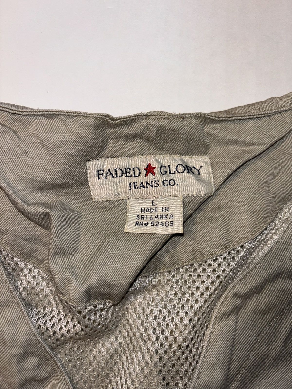 Faded Glory Vtg Safari Photography Hunting Fishing 90’s Utility Vest Size US L / EU 52-54 / 3 - 3 Thumbnail
