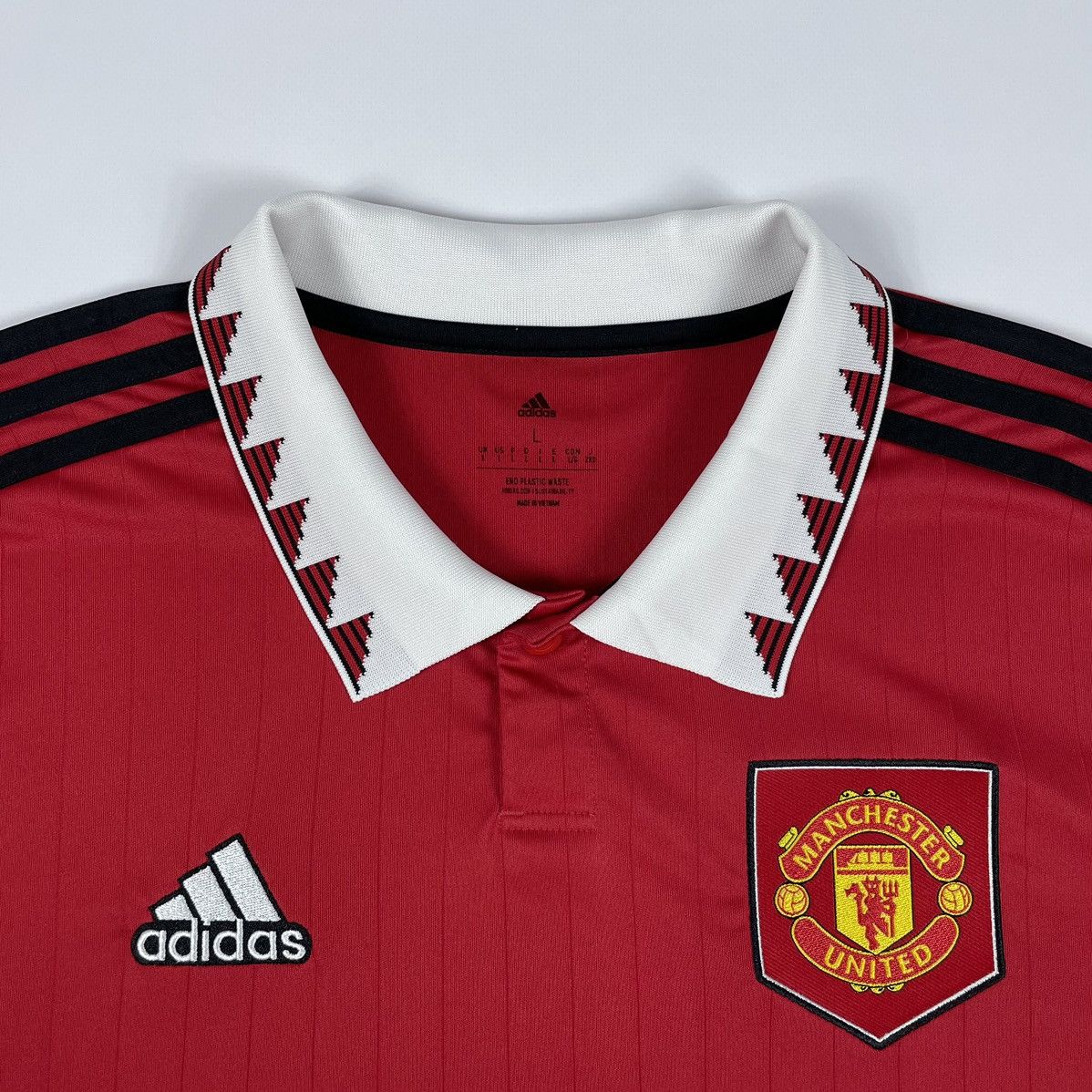 Adidas Adidas Manchester United FC Soccer Jersey Football Polo Size US L / EU 52-54 / 3 - 4 Thumbnail