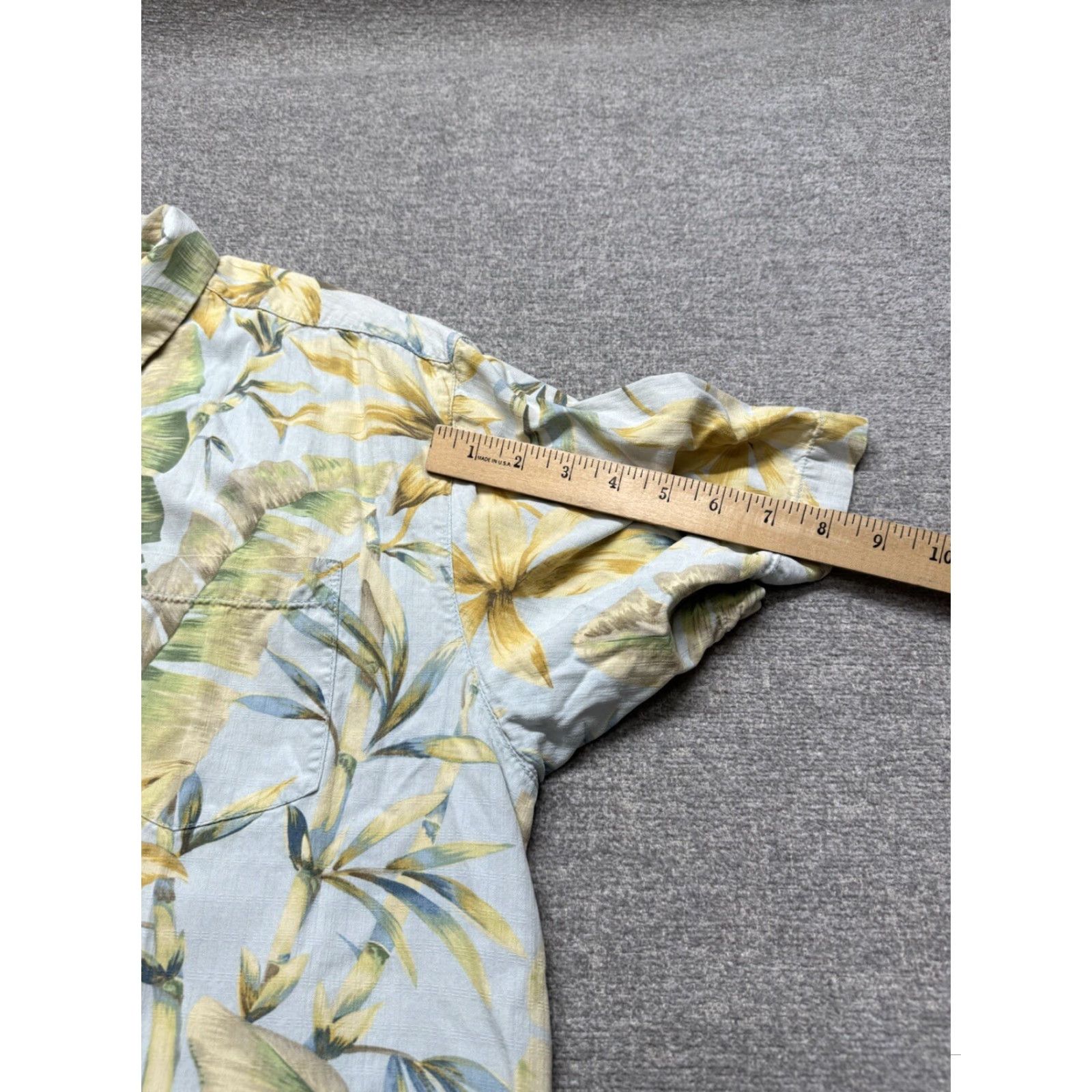 Tommy Bahama Tommy Bahama Shirt 100% Silk Floral Hawaiian Aloha Palm Tree Button Up Large Multicolor Silk Beach Tropical Mens Shirt Size US L / EU 52-54 / 3 - 4 Thumbnail
