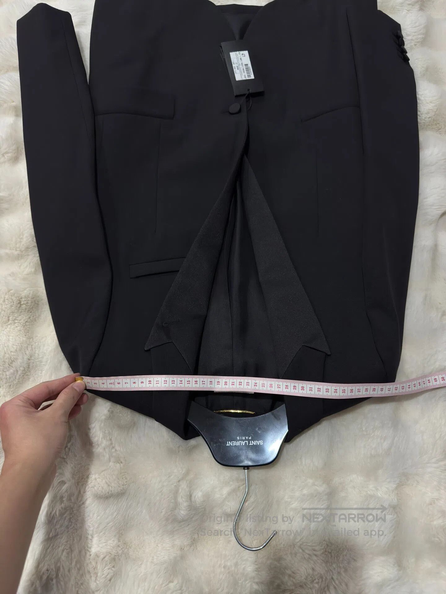 Saint Laurent Paris Saint Laurent Paris Women's Smoking Suit| Size XS / US 0-2 / IT 36-38 - 7 Thumbnail