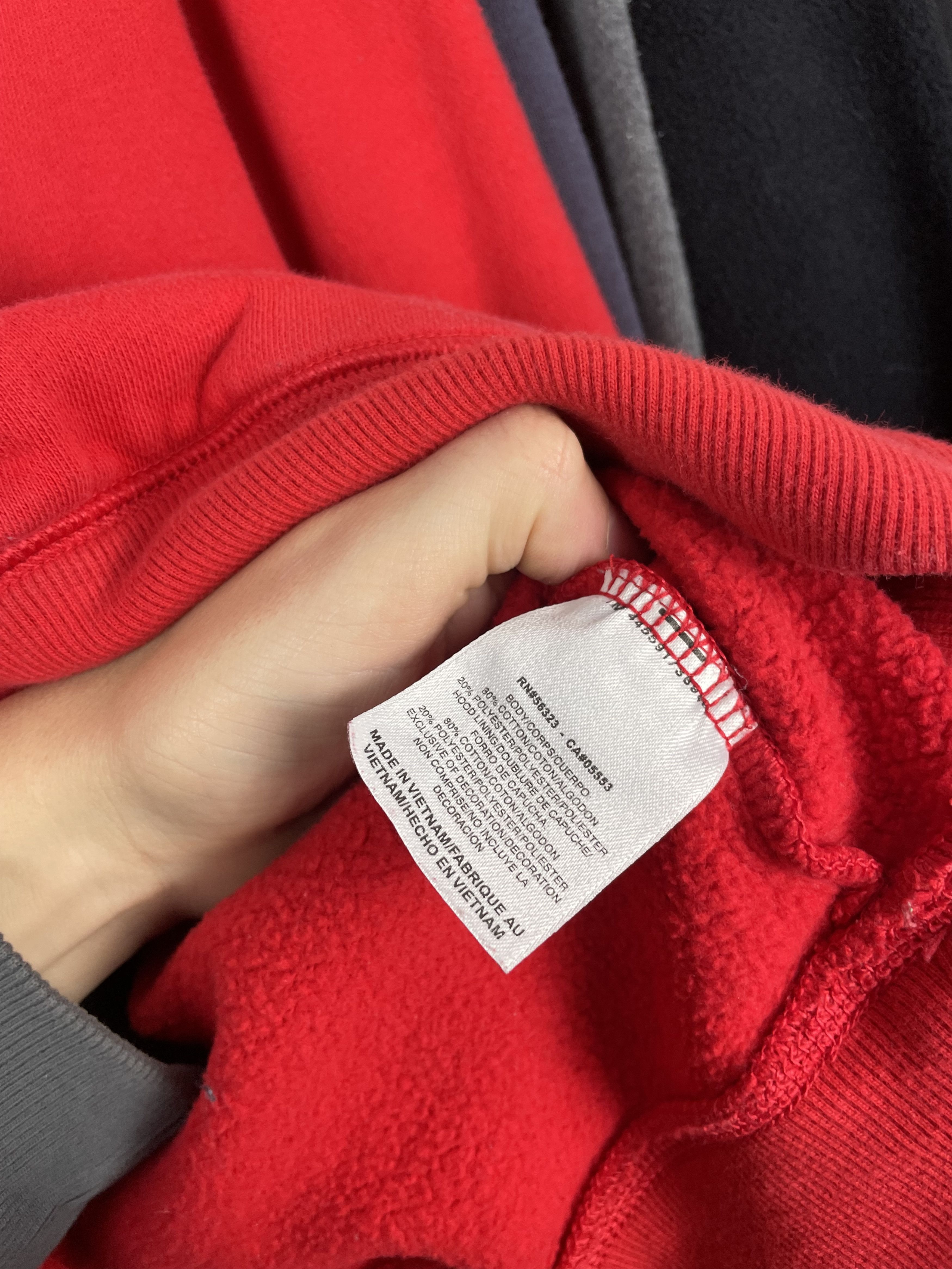 Nike × Vintage Vintage Y2K Rutgers University Nike Center Swoosh Hoodie Size US L / EU 52-54 / 3 - 5 Thumbnail