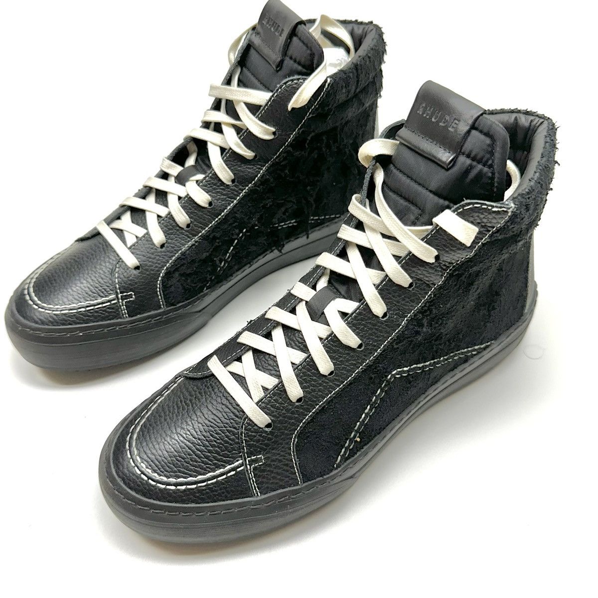 Rhude New Rhude v1 high top sneakers size 12 Size US 12 / EU 45 - 3 Thumbnail