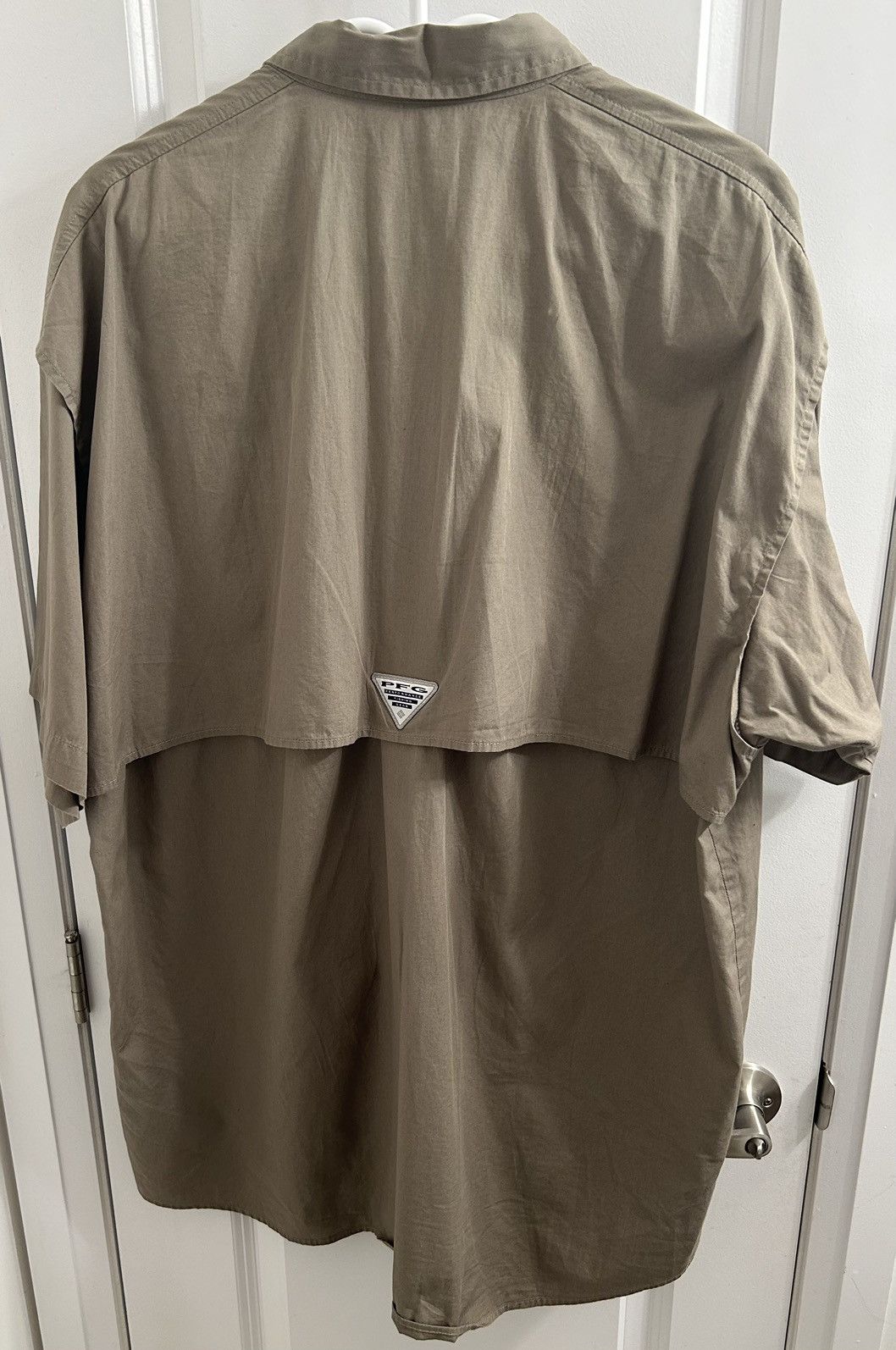 Columbia Columbia Fishing Gear Men’s Green Button Up Shirt Size XL Size US XL / EU 56 / 4 - 5 Thumbnail