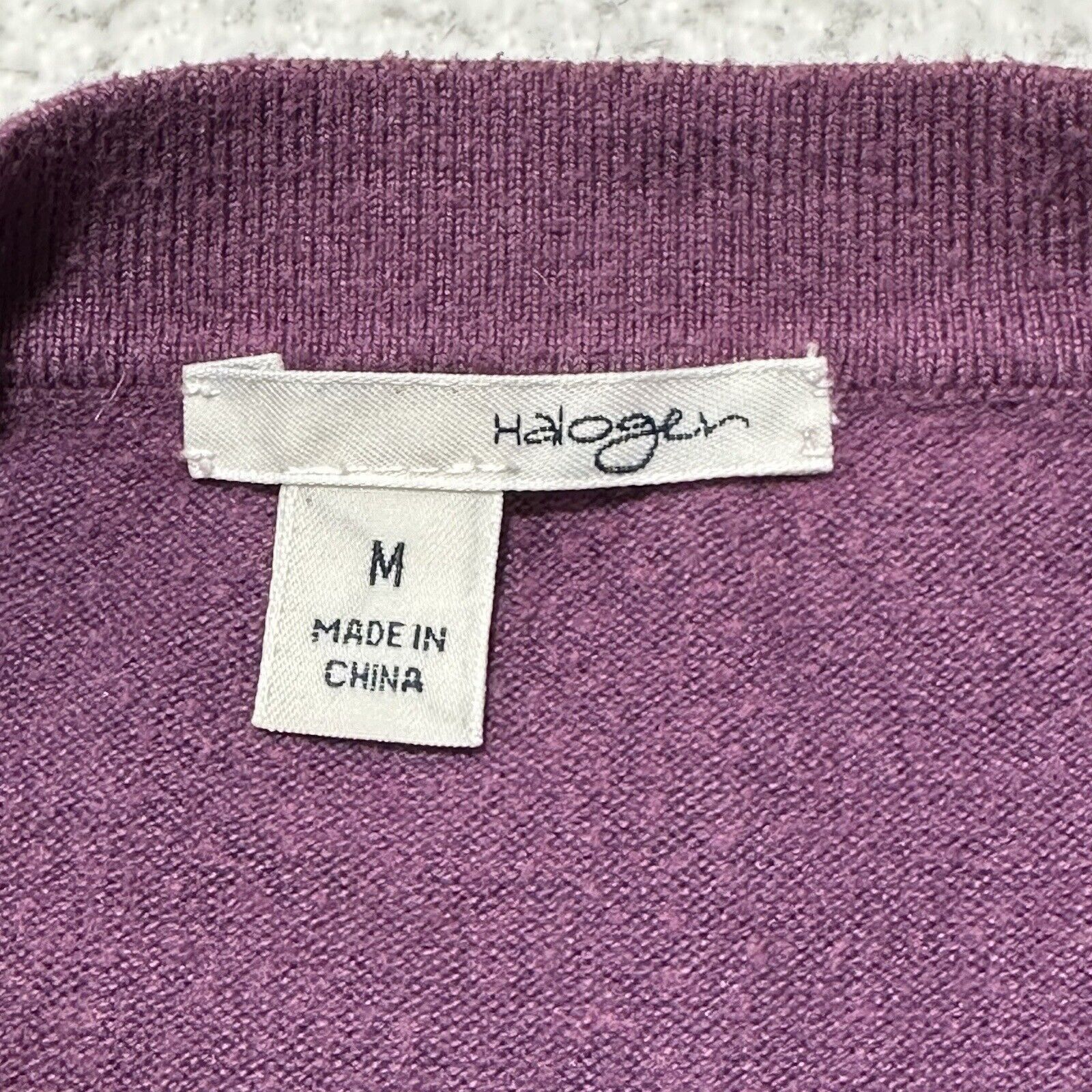 Other Halogen Medium Snap Button Front Cardigan Emroidery Sweater Size M / US 6-8 / IT 42-44 - 3 Thumbnail