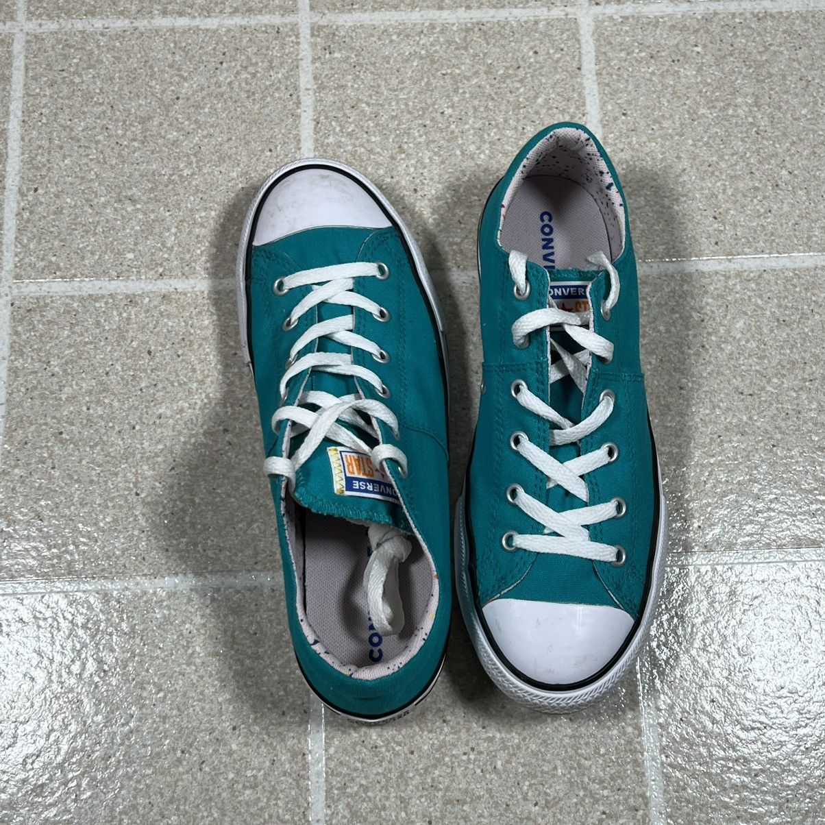 Converse Converse~Youth-CTAS Low Canvas Turbo Green Sneakers Size US 8 / IT 38 - 5 Thumbnail